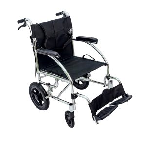 SILLA DE RUEDAS DE PASEO DE ALUMINIO