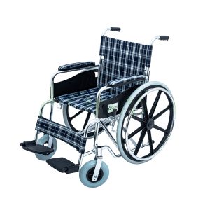 SILLA DE RUEDAS ESTANDAR DE ALUMINIO